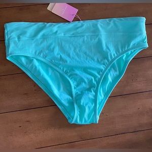 Stoney clover lane x target collab high waist swim bottoms, plus size 1x. NWT